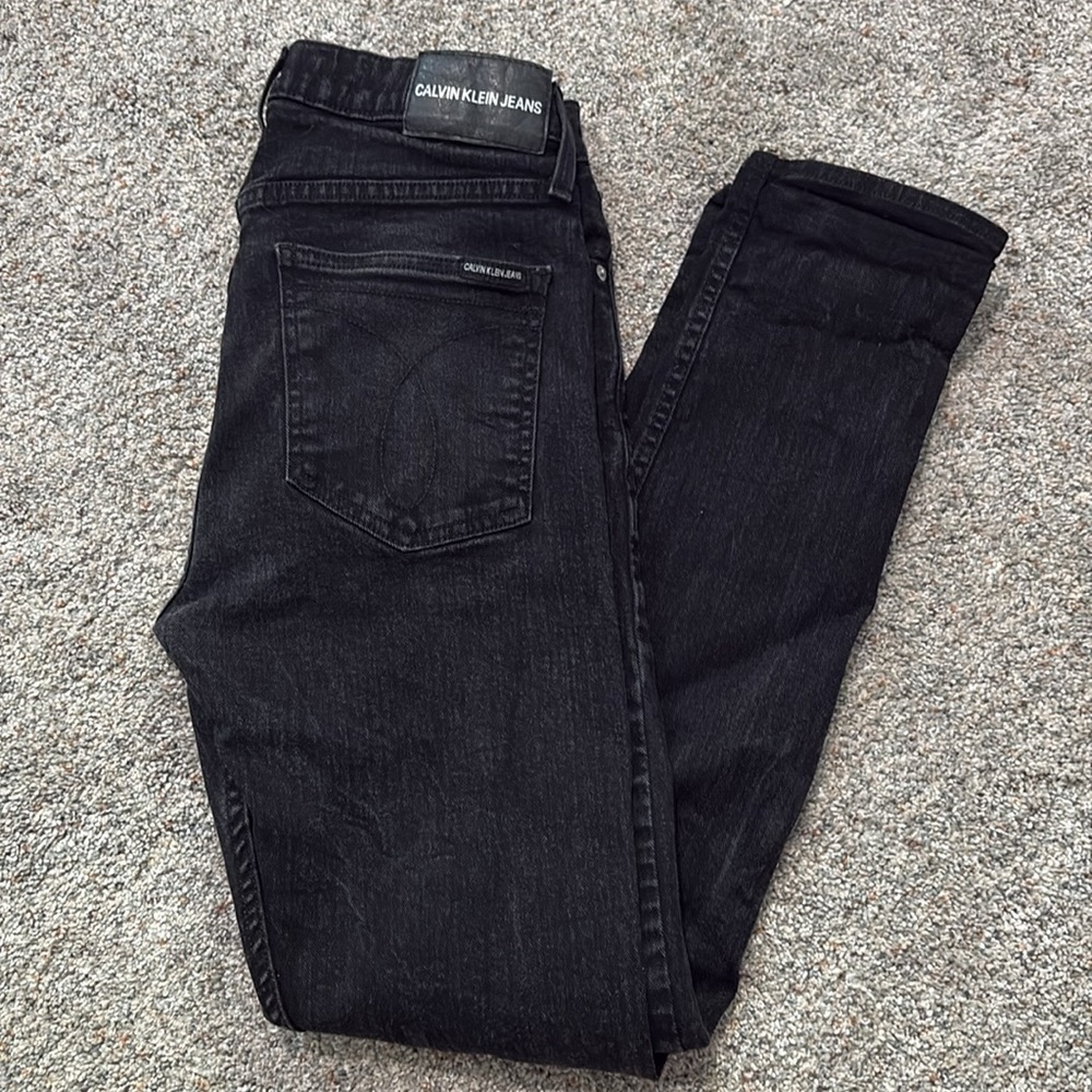 Calvin Klein Jeans Black Slim Fit Denim